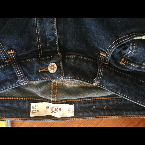 Sold 🎈Ladies hollister skinny jeans size 9 reg - Picture 2 of 2